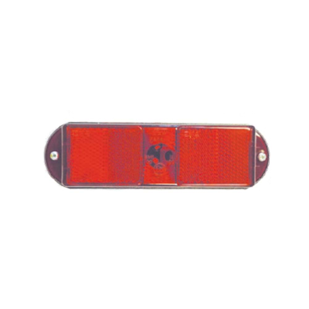 MARKER LIGHT REFLEKTORLU 1*C5W KIRMIZI