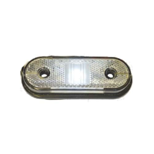 LED MARKER LIGHT REFLEKTORLU BEYAZ 12 24V