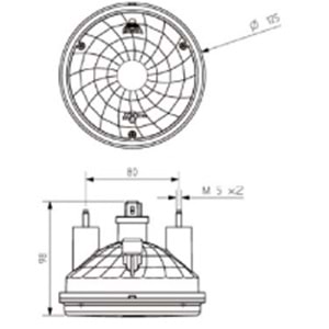 SINYAL LAMBA DAIRESEL ISUZU TURUNCU 24V OTOKAR TEMSA