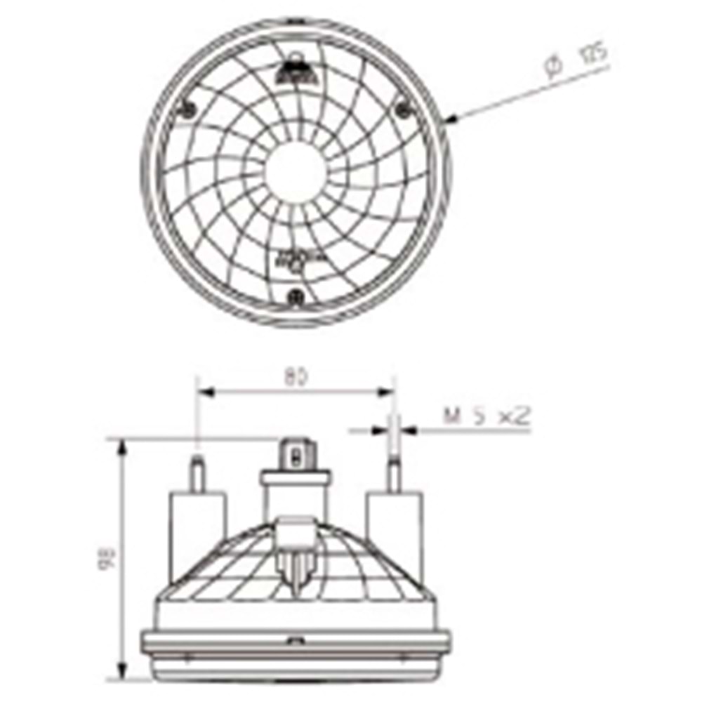 DAIRESEL SINYAL LAMBA ISUZU NATUREL 24V 13065 OTOKAR TEMSA