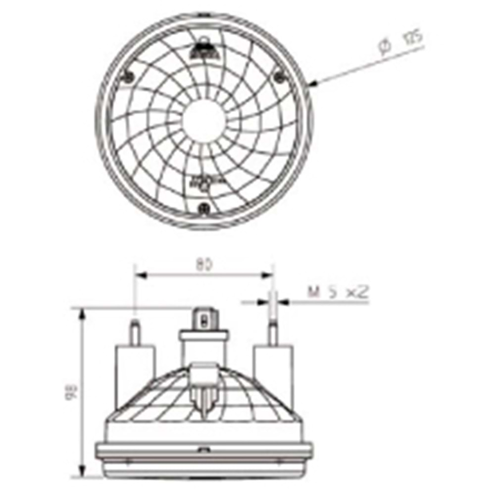 STOP LAMBA DAIRESEL ISUZU 13067 OTOKAR TEMSA