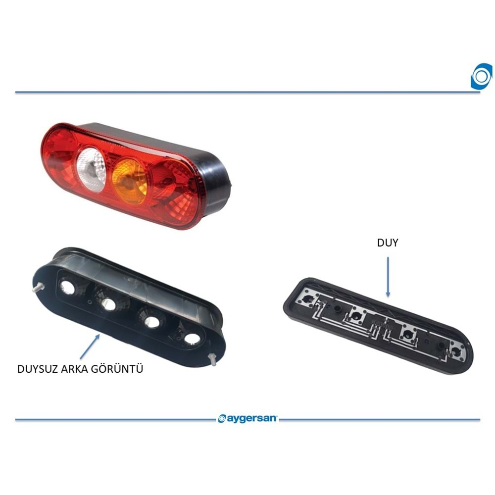 STOP LAMBA DUYSUZ UNISTOP FORD TRANSIT 12V OTOSAN