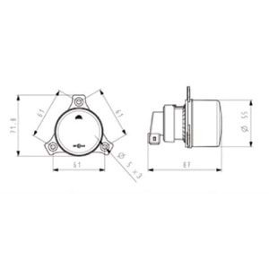 SINYAL LAMBA ON R5W12 NATUREL