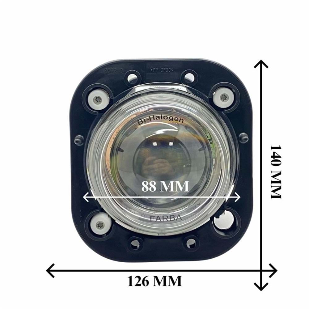 FAR MERCEKLI BI-HALOJEN KISA-UZUN HUZME 24V MANUEL OTOKAR