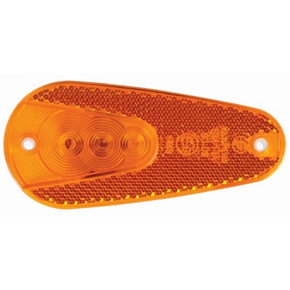 SIDE MARKER LAMBA LEDLİ TURUNCU 24V