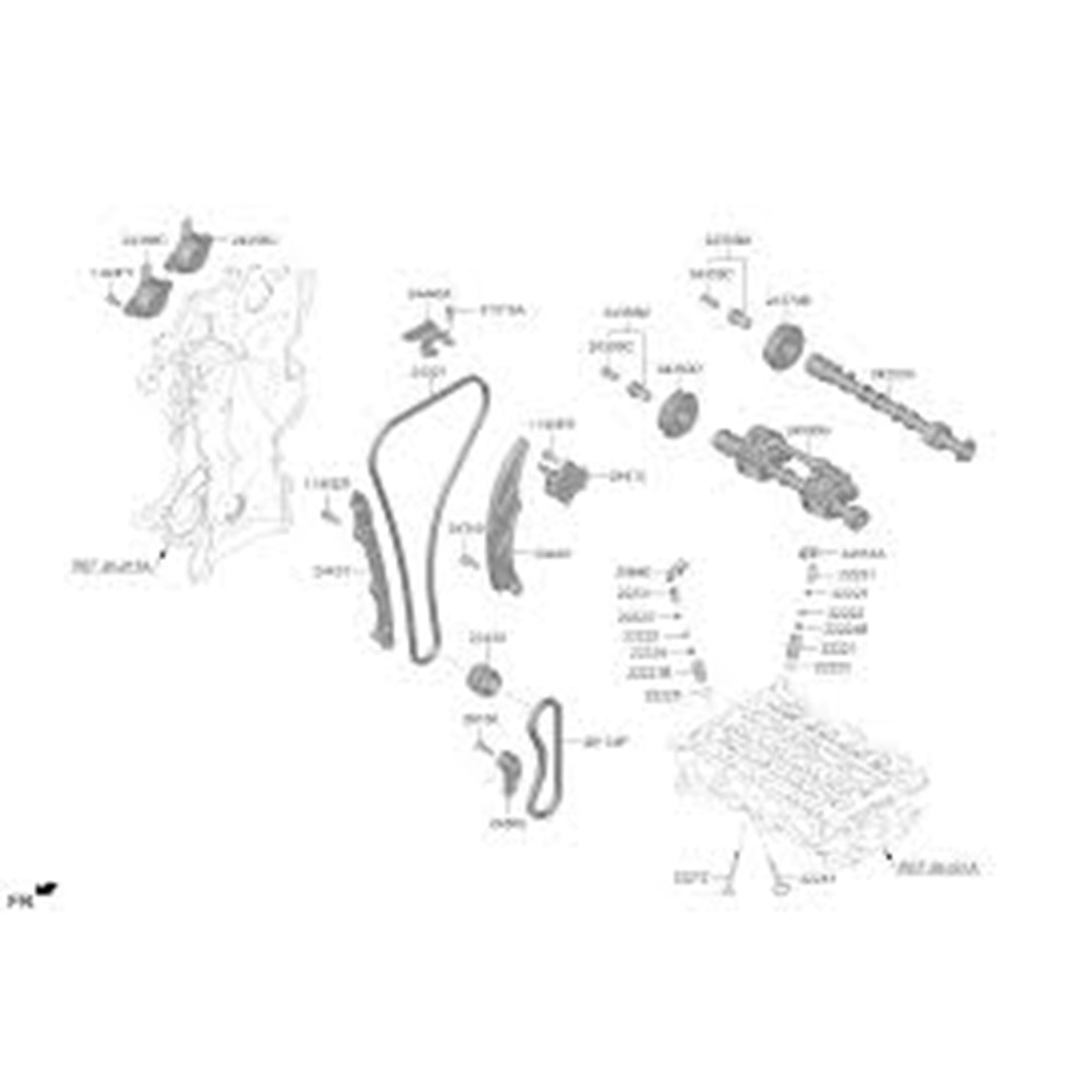 TRİGER YAĞ POMPA ZİNCİR PALETİ ALT SPORTAGE 2021-> 1,6 T-GDİ