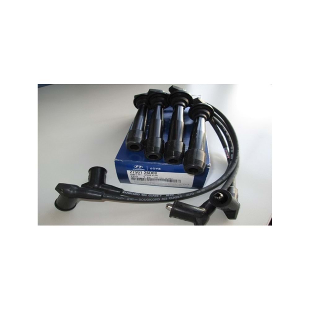 BUJİ KABLO TAKIMI ACCENT 1.5 16V/1.6 16V 2000-2005 ACCENT ERA 1.4 16V 2006->