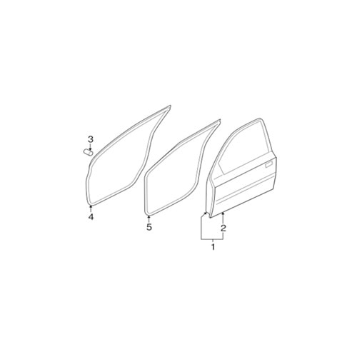 KAPI CEVRE FITILI ON SOL HYUNDAI ERA 06>>