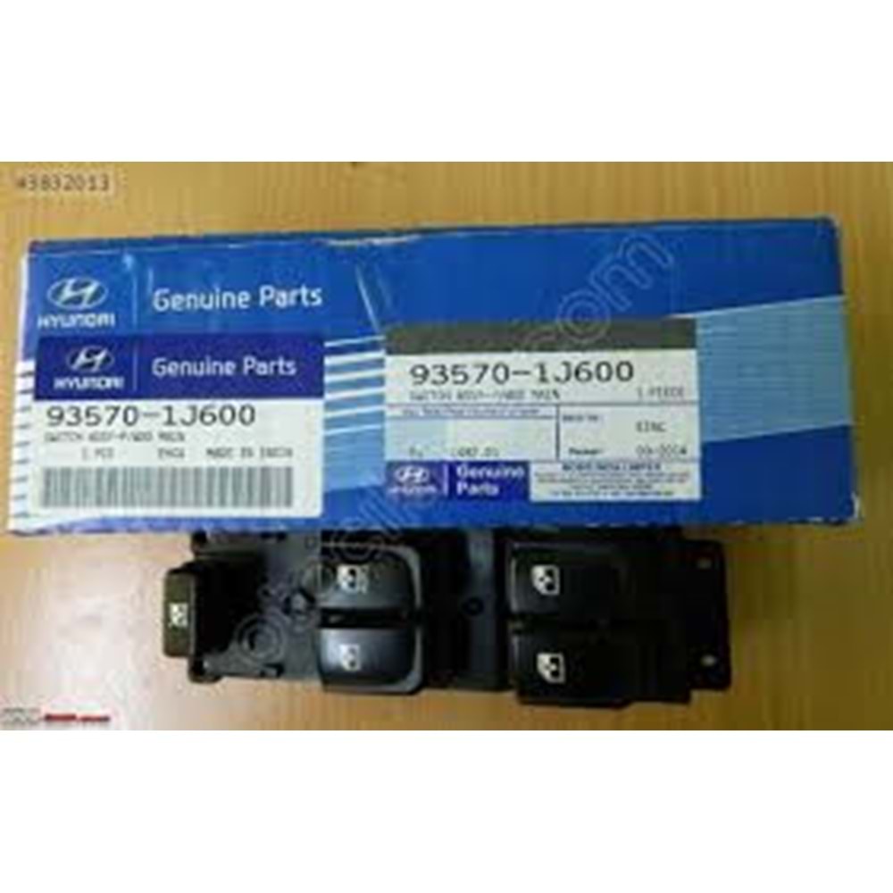 CAM ACMA DÜGMESİ SOL DÖRTLÜ HYUNDAİ İ20 08>