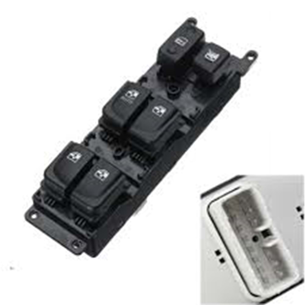 CAM AÇMA DÜGMESİ ÖN SOL HYUNDAİ SONATA 05-08
