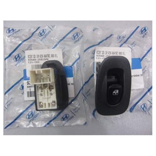 CAM ACMA DUGMESI ON SAG HYUNDAI ACCENT ADMAIR 03- (ARKA R-L AYNI)