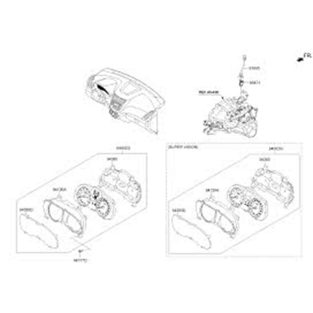 GÖSTERGE CAMI ACCENT BLUE