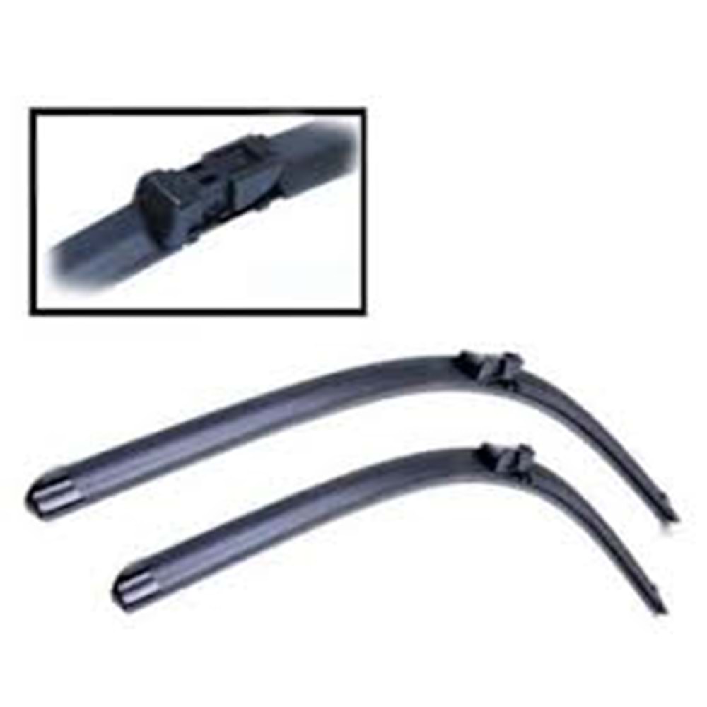 650 - 400 mm BANANA SİLECEK SÜPÜRGESİ FIAT EGEA2015› CITROEN BERLINGO2008›C3 32016› FORD FIESTA 6 20