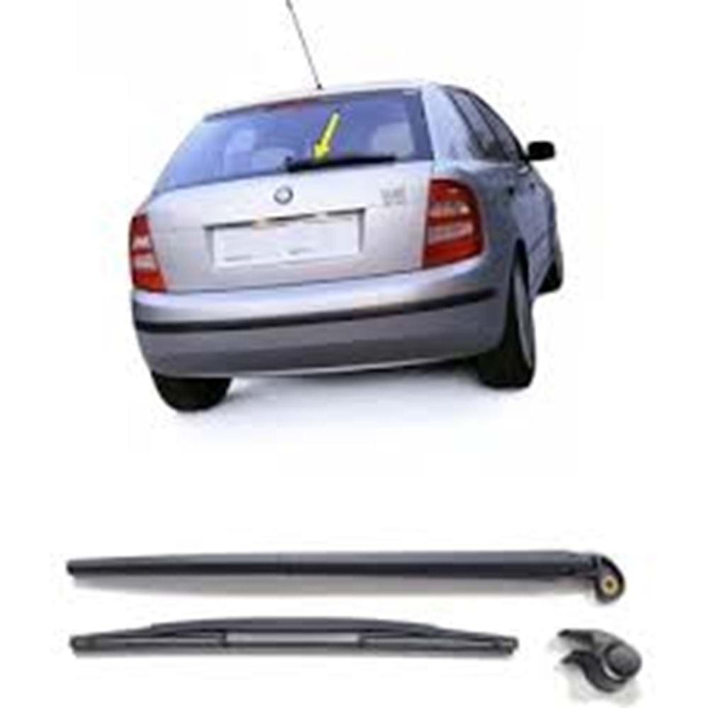 330mm BANANA ARKA SİLECEK SÜPÜRGESİ SEAT ALTEA/EXEO ST/IBIZA 4/SKODA FABIA 2 HB/PRAKTIK/ROOMSTER VOL