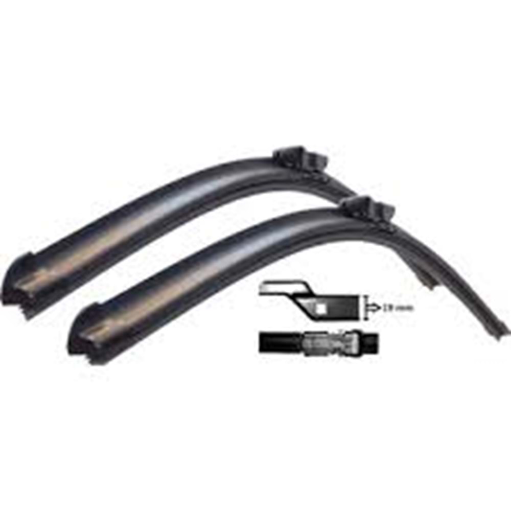 600 - 350 mm BANANA SİLECEK SÜPÜRGESİ HYUNDAI ix20 2010› CHEVROLET TRAX 2012› FIAT 500X 2014› KIA VE