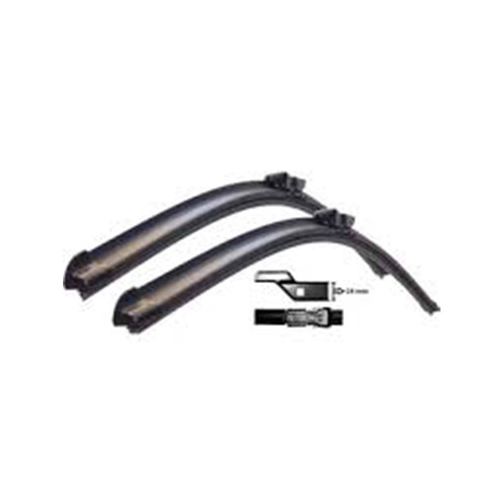 650 - 580mm BANANA SİLECEK SÜPÜRGESİ MERCEDES BENZ GL-CLASS 2012-2015 GLE-CLASS 2015› GLE-CLASS COUP