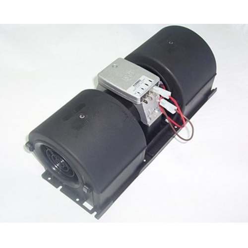 12V KLİMA KALORİFER ÇİFTLİ BLOWER BÜYÜK ÇİFTLİ BLOWER ÜNİTE DİRENÇLİ ÜÇ DEVİRLİ 72235005