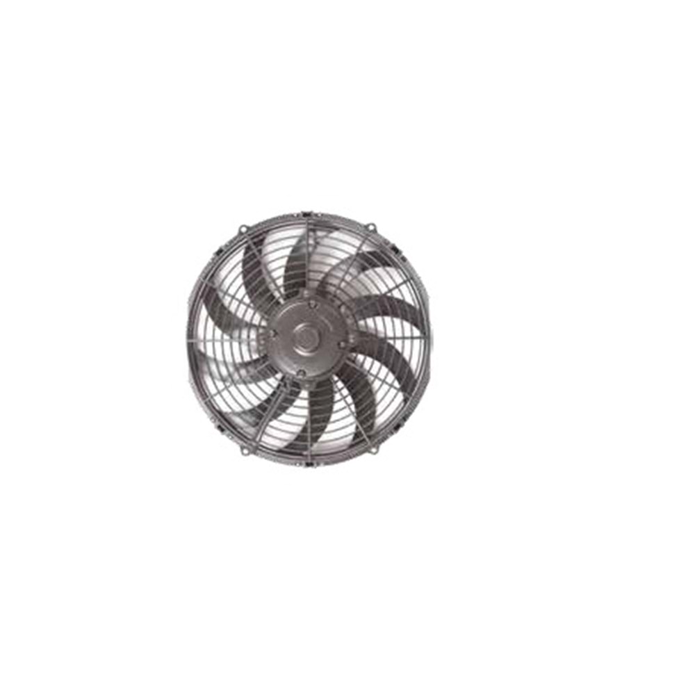 FAN MOTORU 12V AKSİYEL 10 KOMPLE YASSI İNCE EMİCİ AKSİYEL HELİS FANLI 74315051 WWF1012