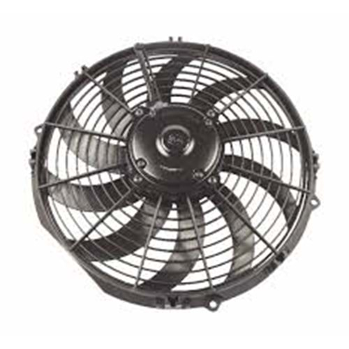 FAN MOTORU 12V AKSİYEL 12 KOMPLE YASSI İNCE EMİCİ AKSİYEL FAN (HELİS FANLI) 74315034 74315066F1212