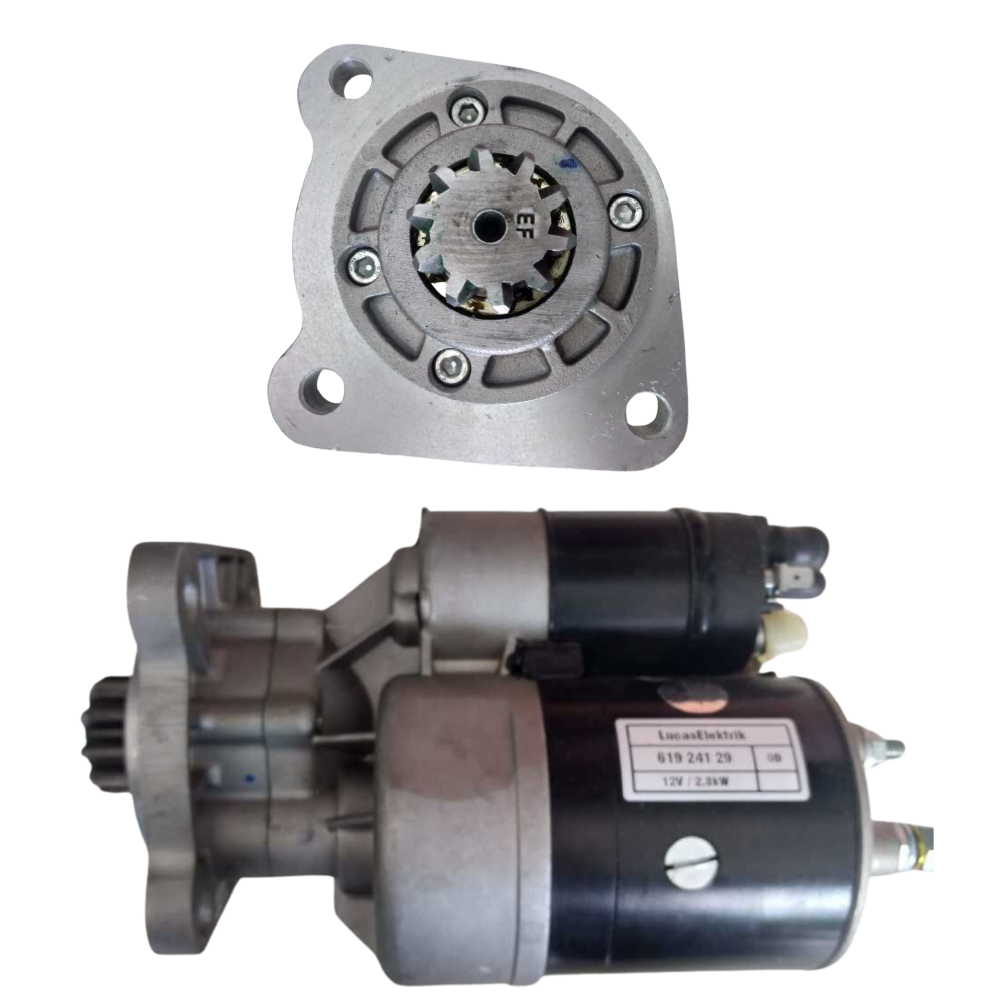 MARS MOTORU 12V 2.8KW 10 DİŞ MASSEY FERGUSON BMC AS 600 700 800 900 TURBO