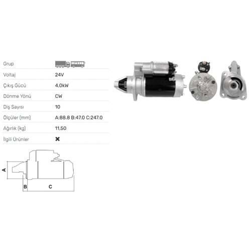 MARS MOTORU BMC FATIH PRO 3M113