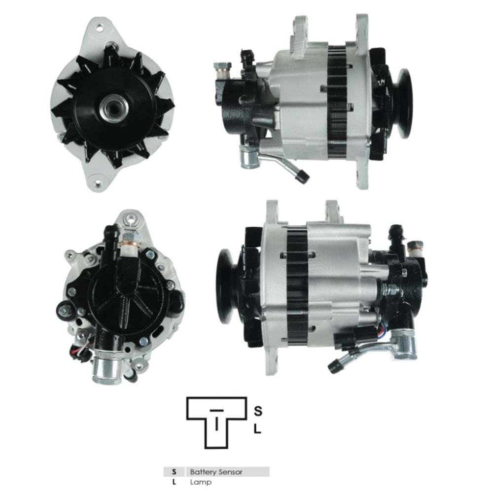 ALT DINAMO 14V 65A V.P. HYUNDAI H100 2,5D 2,5TD ALT-V039