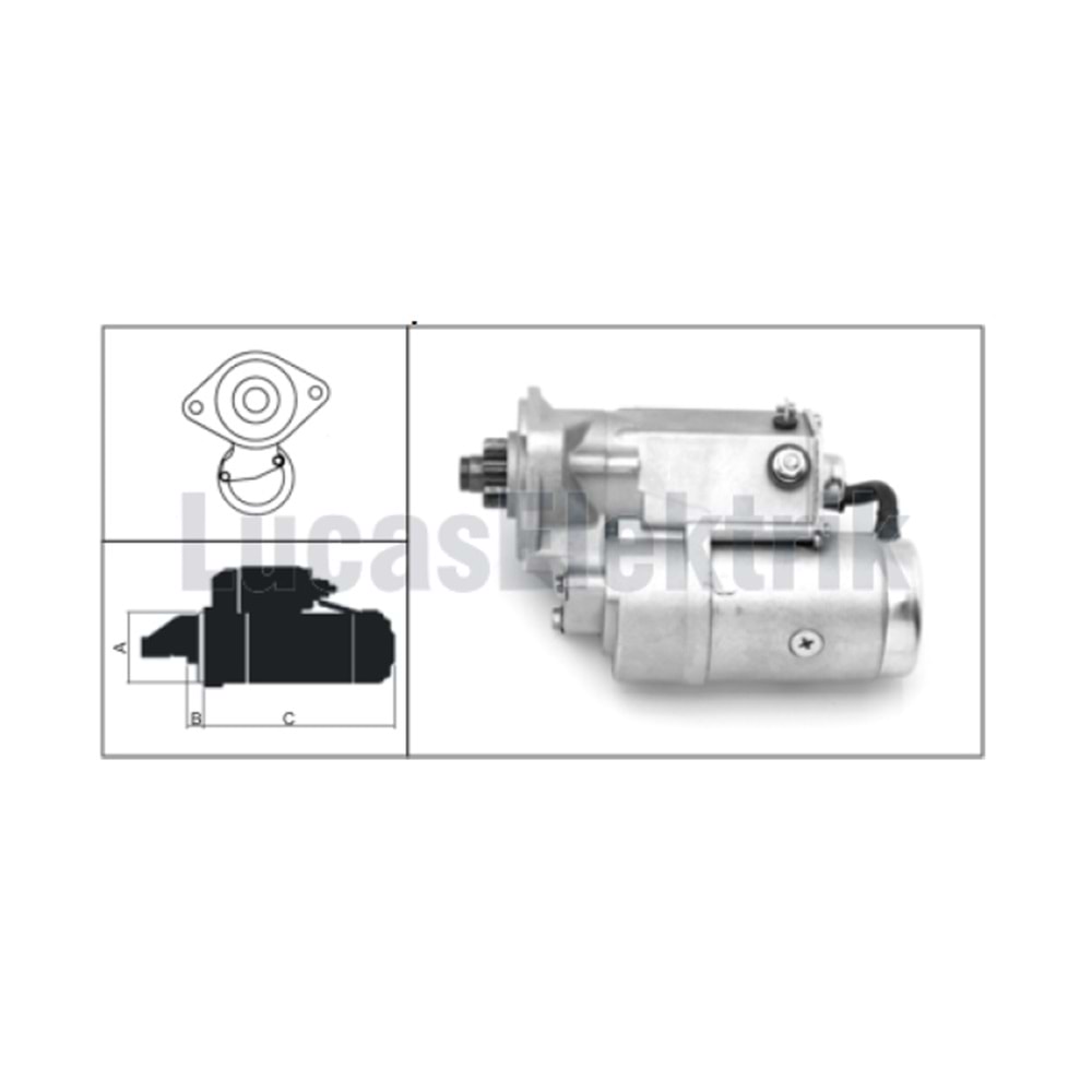 MARS MOTORU 12V 1,2KW 9 DIS HONDA CIVIC IV 1,5 1,6 AUTO SHUTTLE II 1,5