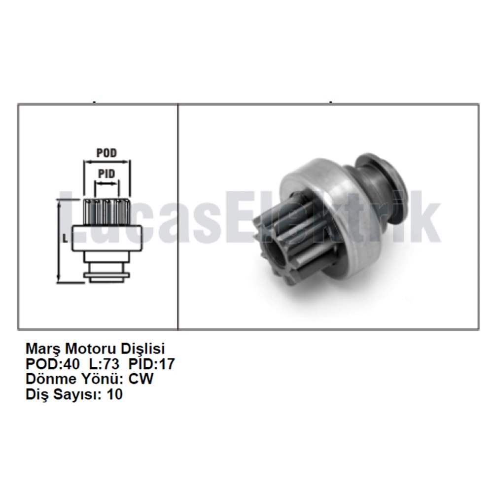 MARS DISLISI 0155 FIAT IVECO 10DIS MF.INCE FREZE DODGE