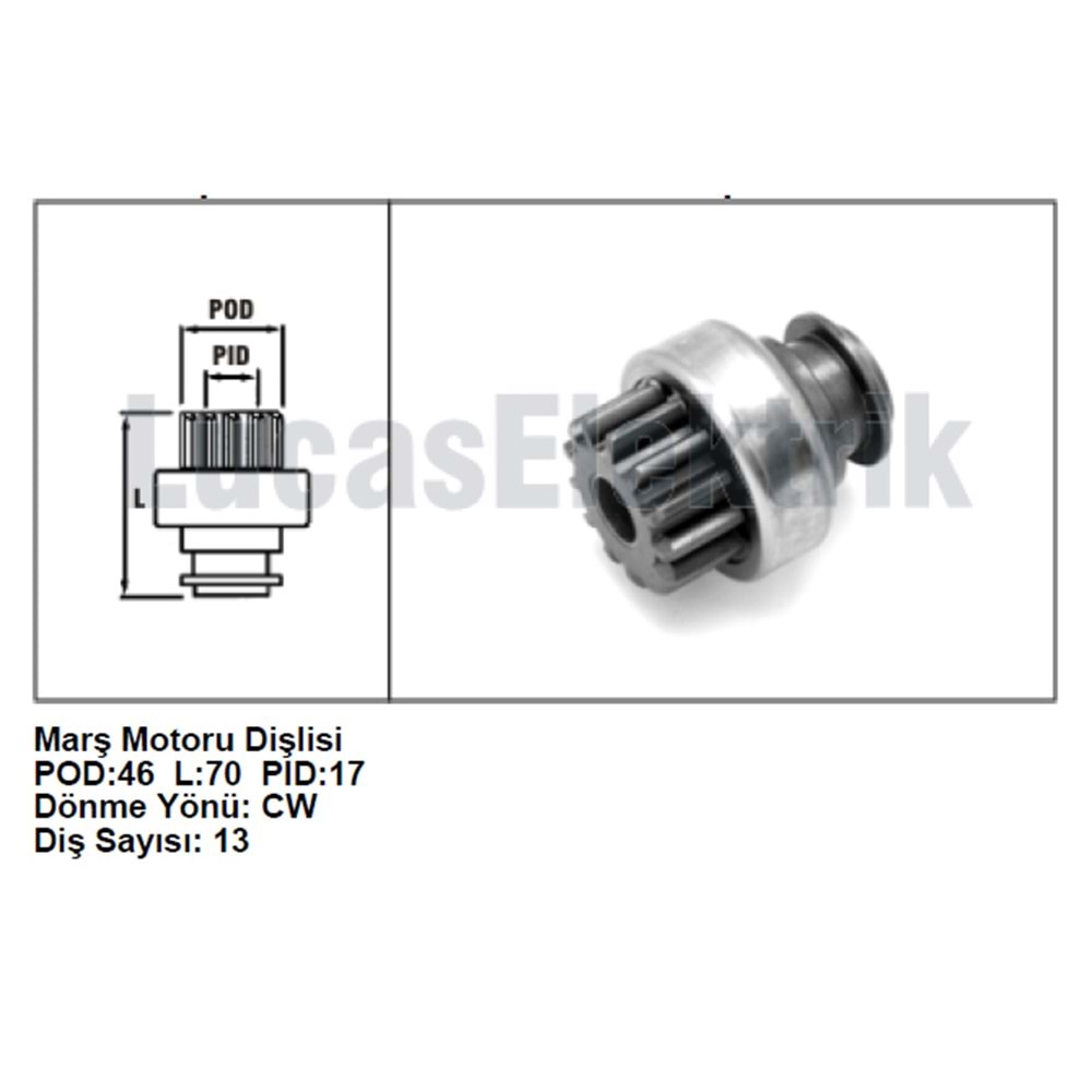 MARS DISLISI 0541 FIAT IVECO 13DIS FORD TRANSIT 2,5-05