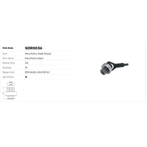 MARS DISLISI 10DIS 0820 FORD FIESTA 1.628 SIERRA