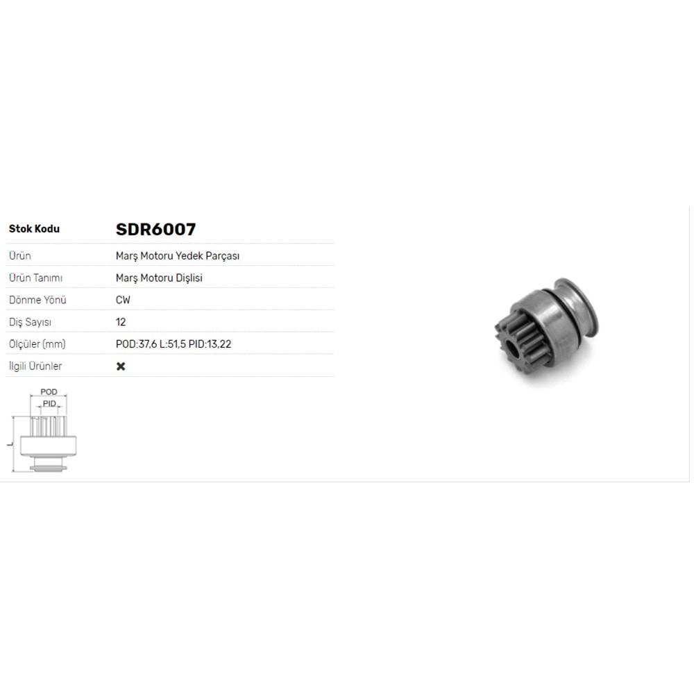 MARS DISLISI 1035 1567 12 DIS MITSUBISHI