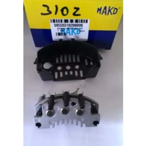 ALT DIOT GRUBU 65A KAYNAKLI ARKA 63621503 VE 63621603 YERINE REGULATORLU TUM ALTERNATORLERDE 102