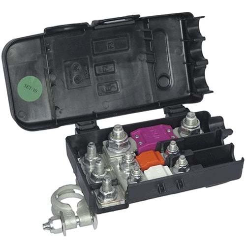 GÜÇ DAĞITICI AKÜ TERMİNALLİ ÖN MONTAJLI MUHAFAZA