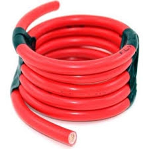 AKU KABLOSU 10 MM KIRMIZI