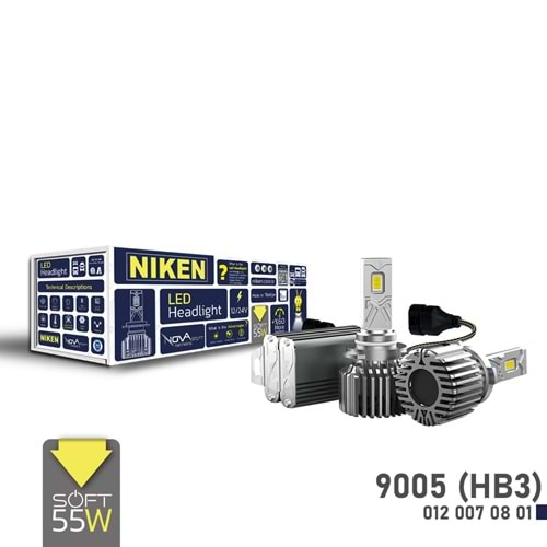 LED XENON NOVA SOFT SERISI 9005 (HB3) (55W)