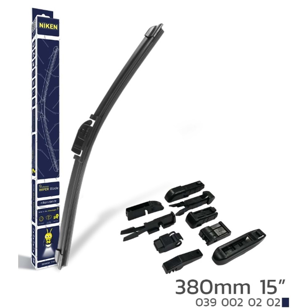 380mm 15 9 APARATLI BANANA TİP SİLECEK