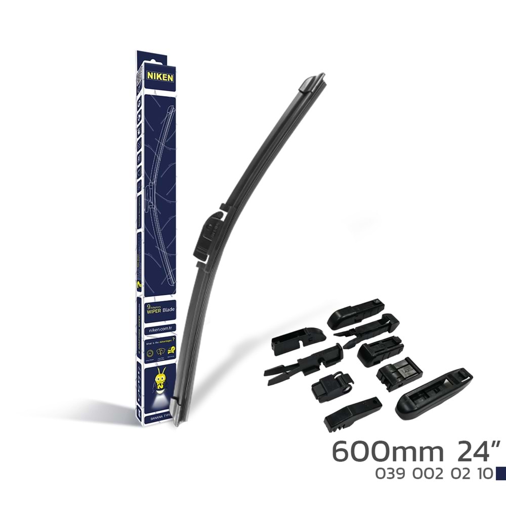 600mm 24 9 APARATLI BANANA TİP SİLECEK