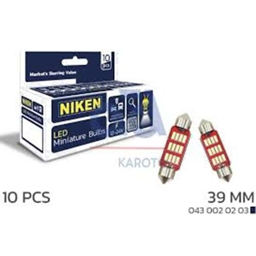 LED AMPUL SOFIT CANBUS 39MM 10LU