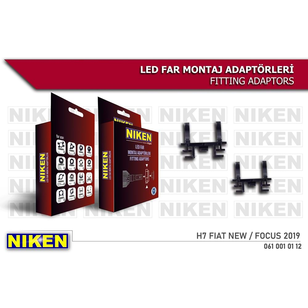 LED FAR MONTAJ ADAPTÖRÜ H7 FIAT NEW / FOCUS 2019