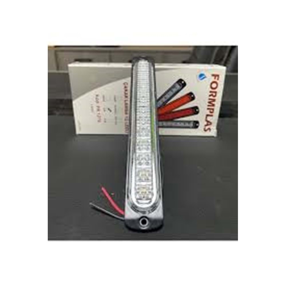 FORMPLAS ÇAKAR 12 LED SARI KIRMIZI BEYAZ MAVİ 24V