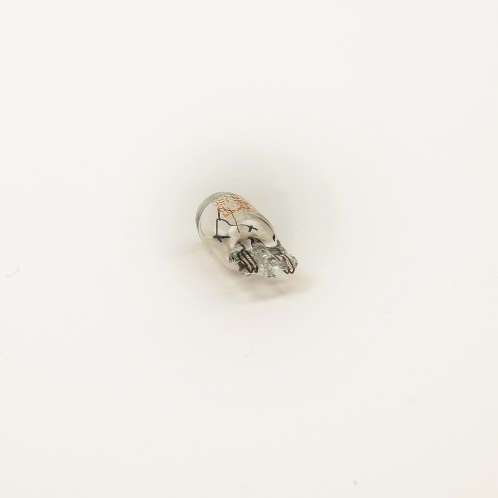 AMPUL W3W 24V 3W T10 ORTA DİPSİZ