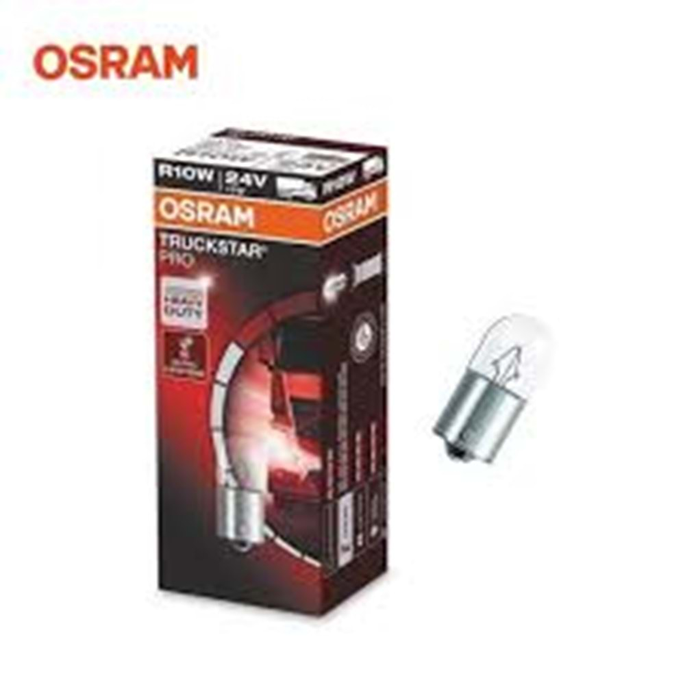 AMPUL R10W 24V 10W 67 PARK UZUN OMURLU