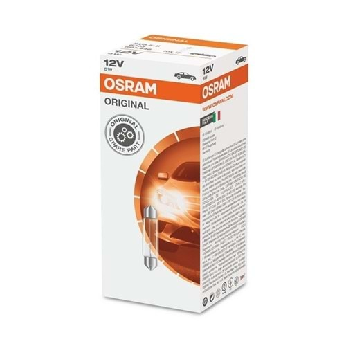 6413 5W 12V SV8.5-8 UNV1 OSRAM SV8,5-8 12V STOP-SİNYAL/PARK/GÖSTERGE AMPULLERİ