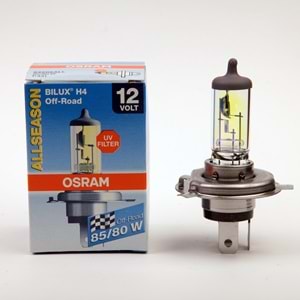 AMPUL H4 12V 55/60W % 30 GÜÇLÜ SARI IŞIK ALL SEASON