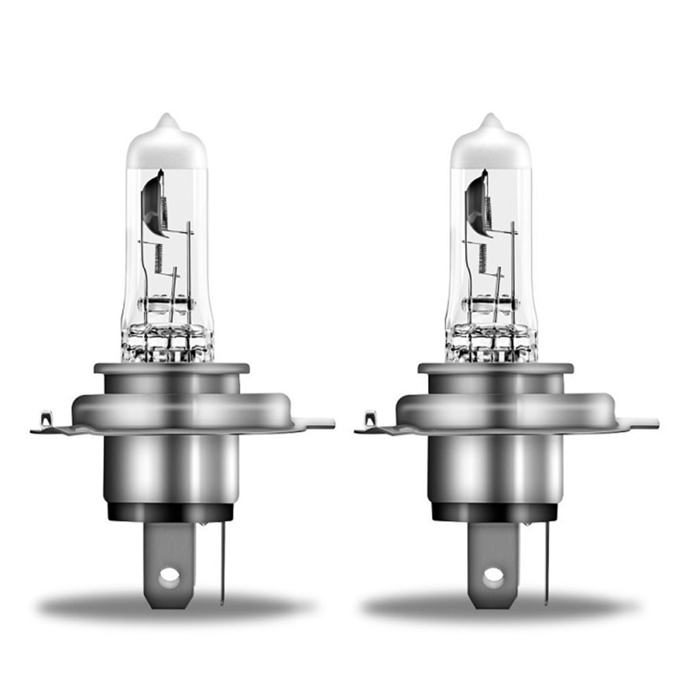 H4 NBS 64193NBS-HCB 60/55W 12V P43THCB2BOXOSRAM P43t NIGHT BREAKER SILVER-%100 PARLAKLIK-130 mt.