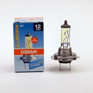 AMPUL H7 12V 55W % 30 GÜÇLÜ SARI IŞIK ALL SEASON