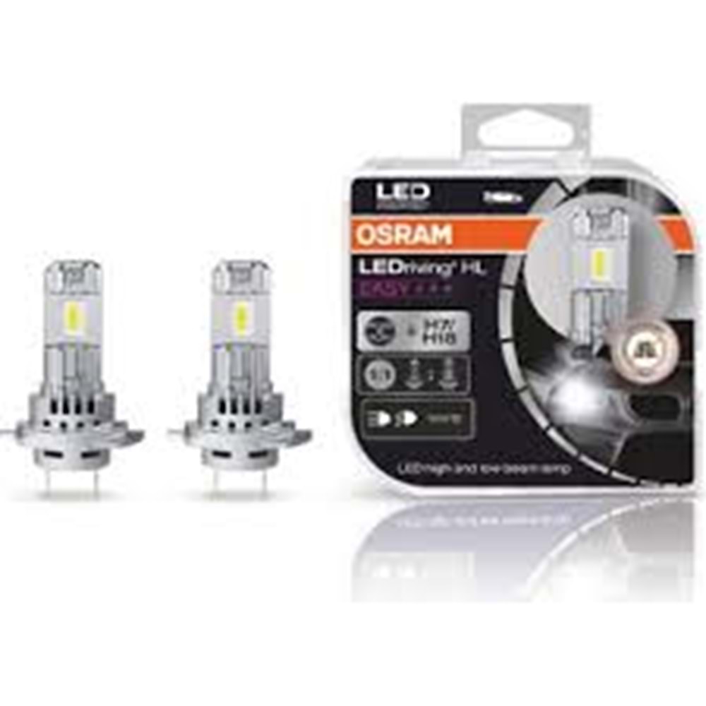 AMPUL H7 12V 18 LED 6500K