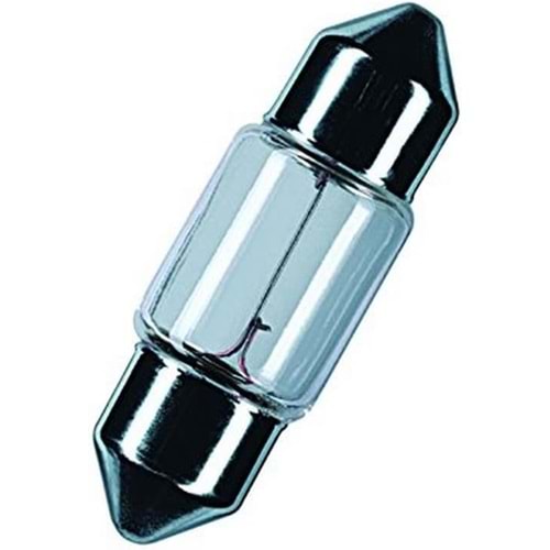 (C6W) 6486X 6W 12V SV8.5-8 UNV1 OSRAM SV8,5-8 12V STOP-SİNYAL/PARK/GÖSTERGE AMPULLERİ