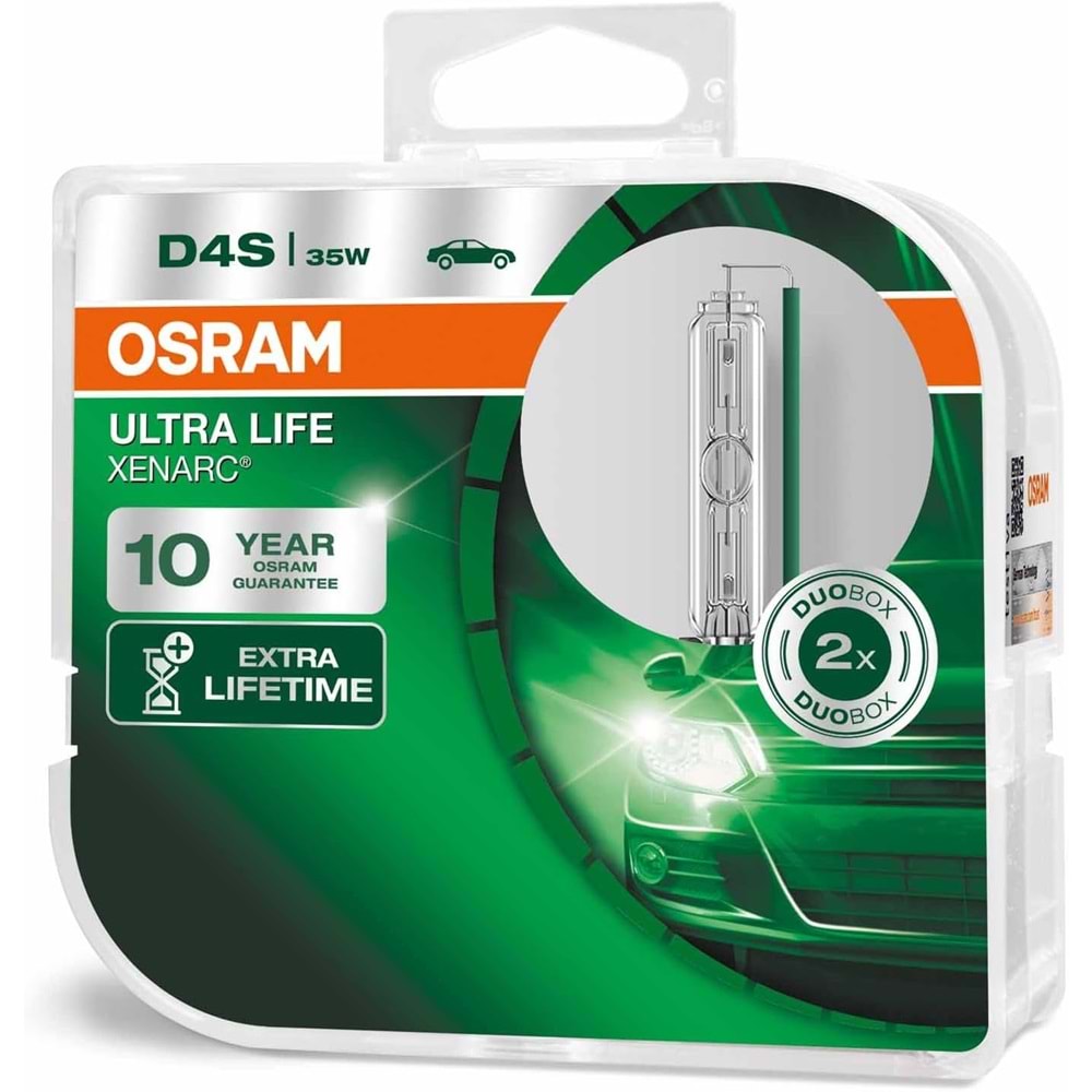 D4SULT-İkili Kutu 66440ULT-HCB 35W P32D-5 HCB2 OSRAM P32d-5 XENARC ULTRALİFE