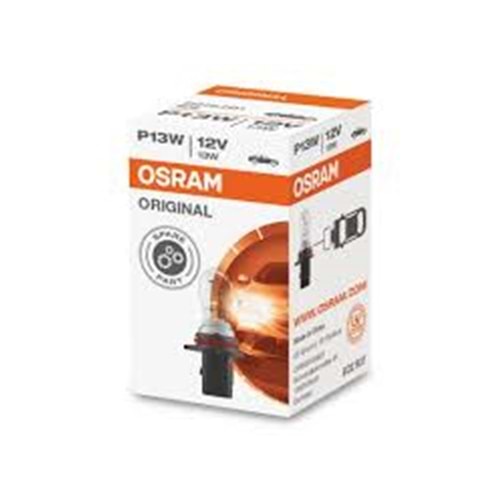 P13W 828 13W 12V PG18,5D1 10X10X1 1A OSRAM PG18.5d-1 12V STOP-SİNYAL/PARK/GÖSTERGE AMPULLERİ